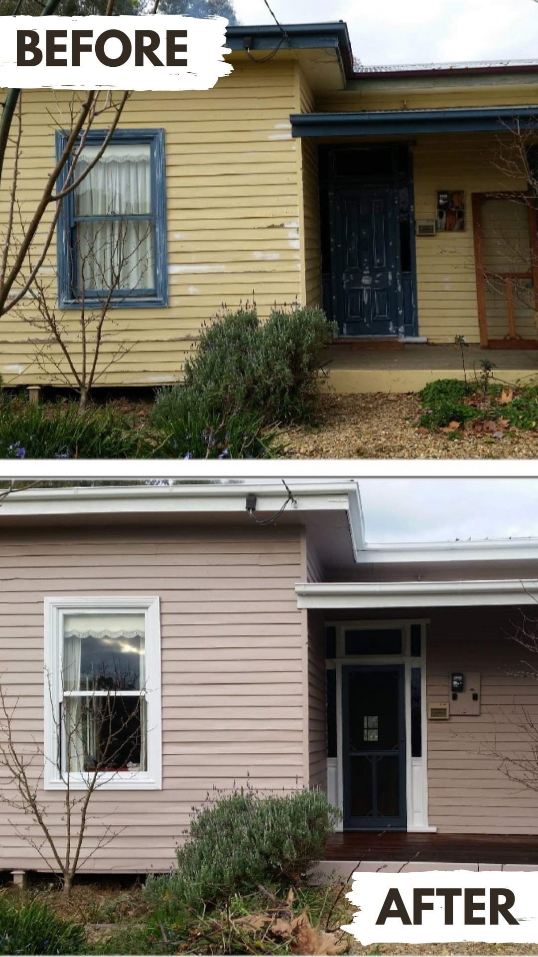 Exterior house repaint completed by Ellison Painting